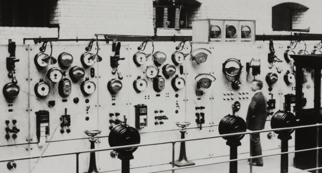 Working at Glasgow Tramways, MacColl was promoted to work at the Pinkston power station. It was here that MacColl invented and patented the “MacColl system of protection”, a “biased-beam restricted earth-fault relay”.