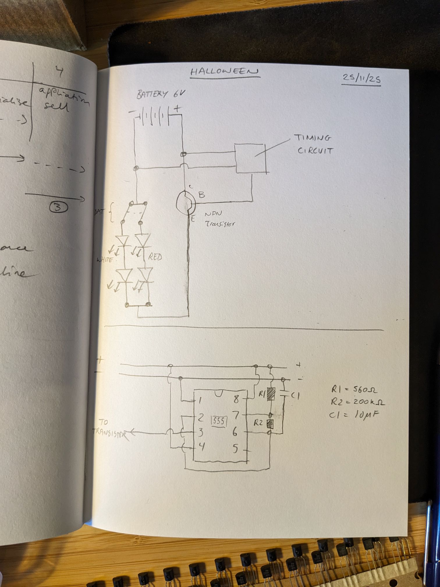 Basic and somewhat incorrect circuit diagram